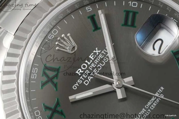 Roman Bracelet Edition Oyster 41 Dial 126334 DateJust Steel Gray Clean on 1:1 VR3235 904L Best 0506